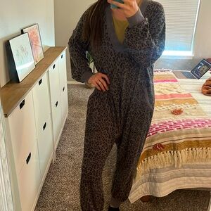 Intimately Free People Just Because Printed Jumpsuit size medium